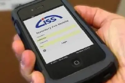 Inventory Pro Mobile application showing the main menu with inventory operations, cycle counts, and order processing